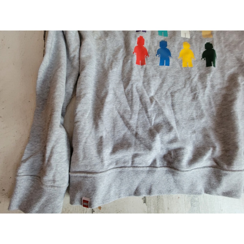 Lego Youth XL multicolor gray men sweater crewneck clothes - Picture 2 of 9